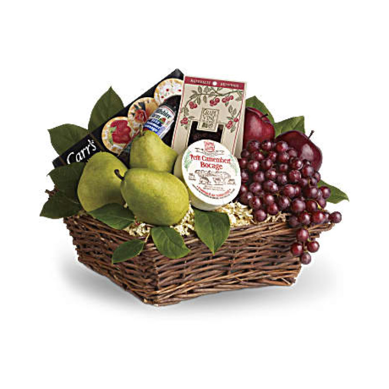 Delicious Delights Fruit Basket - Same Day Delivery