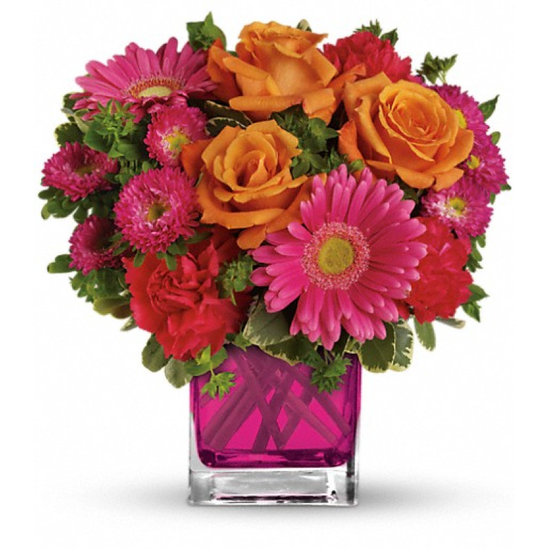 Turn Up The Pink Bouquet - Same Day Delivery